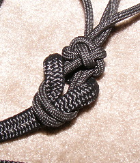 Tied lead/halter